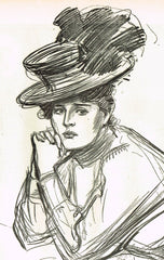 Gibson Girl Sketches