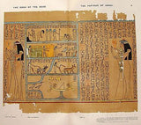 Budge's Book of the Dead  - PAPYRUS OF ANHAI (Lady Anai) - Chromo - 1899