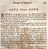 Peerage of England  - "MONTAGUE, EARL of SANDWICH" - Copper Eng - 1789