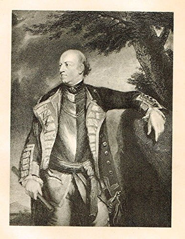 Memoires of the Court of England - MARQUIS OF GRANBY - Photo-Etching - 1843