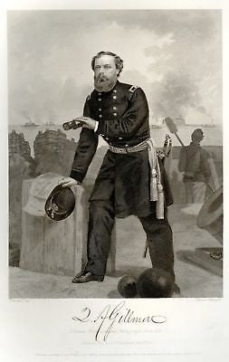Duyckinck - History of the War -1865- QUINCY GILMORE - Engraving