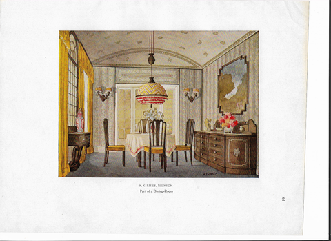 MIUNICH - PART OF A DINING ROOM