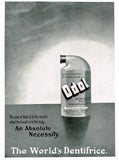 Antique Magazine Advertising -  "ODOL DENTIFRICE" - Ephemera - 1907