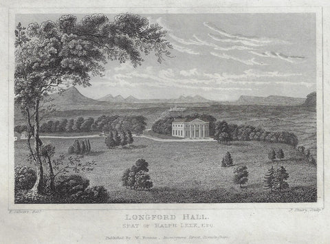 LONGFORD HALL, SEAT OF RALPH LEEK
