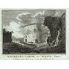 Grose's Antiquities of England - "WINCHELEA CASTLE -PLATE 1" - Copper Engraving - c1885