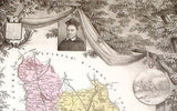 Levasseur's H/Colored Engraved Map - DEPARTMENT DE LA VIENNE - 1856