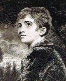 Mezzotint Proof - CONTEMPLATIVE YOUTH - by Sir Joshua Reynolds -1820