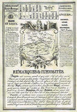 Henry French Department Antique Map - LOZERE & ET LOIRE - Steel Eng - 1835