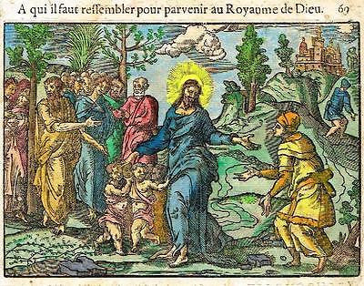 Santique Religious Antique Print