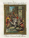 Bankes' Bible. THE SCOURGING OF CHRIST - H-Col. Eng. - c1760