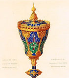 Shaw's Specimens - "ANCIENT CUP OF SILVER GUILT" - H-Col. Eng. - 1836