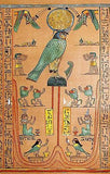 Budge's Book of the Dead  - PAPYRUS OF ANHAI (Isis & Nephthys)- Chromo -1899