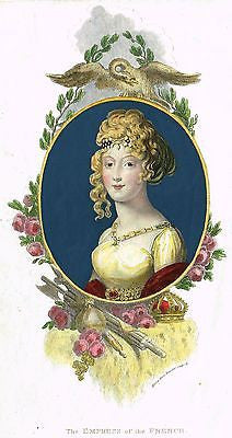 From LA BELLE ASSEMBLEE - 1811 - "The Empress of the French" - PORTRAIT
