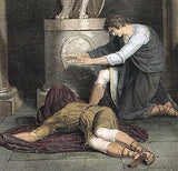 Boydell's Shakespere - "JULIUS CAESAR (ACT 3 -sc 1 )" - Hand/Col Eng. - 1802