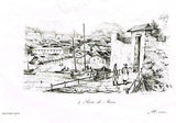 Sainson's Voyage - "ENTREE DE MACAO & PARTIE DE MACAO" - Eng. - 1834