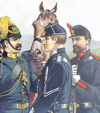 Ogden's Civil War - "OFFICERS & ENLISTED MEN" - Antique Print - 1885