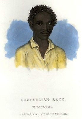 Pickering's - Races of Man - 1851 - AUSTRALIAN RACE