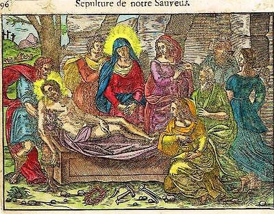 Santique Religious Antique Print