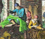 Weigel's Professions "TAILOR" - Hand-Colored Engraving -1698