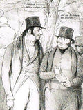 HB Sketches' Satire - SPORTING CHARACTERS AT EPSON - Large Lithograph -1832