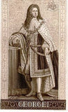 Archer's Royal Portraits - Engraving  - 1880 - GEORGE I