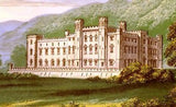 Morris's County Seats - Castles - SCONE PLACE - Chromo - 1866