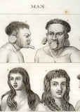 Goldsmith's Histor y- Races of Man - 1853 - PLATE NINE