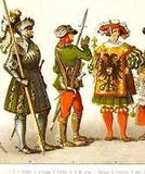Kretschmer's Costumes -1882- Chromolithograph - GERMAN (1500-1550)