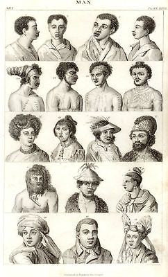 Goldsmith's History - Races of Man - 1853 - PLATE TEN