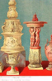 Waring's "WORKS IN TERRA COTTA" - Chromo from "MASTERPIECES of ART" - 1863