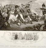 England's Battles by Williams-1860- EFFORT OF SULTAUN - Antique Print