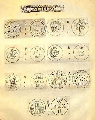 Maier's Sicilian Coins - 1697 - DI GVILIELMO II (1 - 7)
