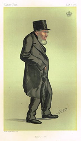 Vanity Fair SPY Portrait - NINETY-ONE - EARL OF MONTCASKELL - Large Chromolithograph - 1889