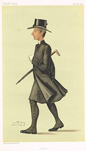 Vanity Fair SPY Caricature - TRURO (THE BISHOP OF TRURO) - Chromolithograph - 1895