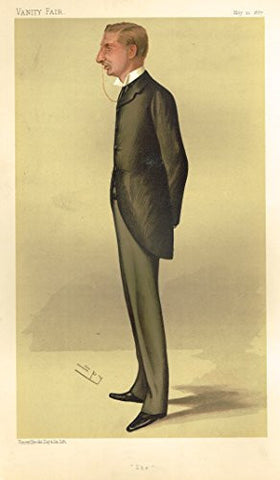 Vanity Fair SPY Portrait - SHE - Large Chromolithograph - 1887