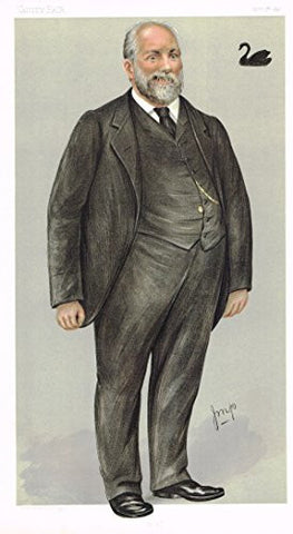 Vanity Fair SPY Portrait - W.A. - Large Chromolithograph - 1897