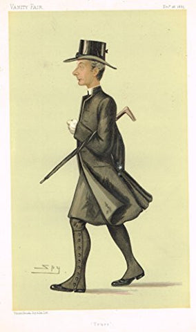 Vanity Fair "SPY" Caricature - "TRURO" (THE BISHOP OF TRURO) - Chromolithograph - 1895
