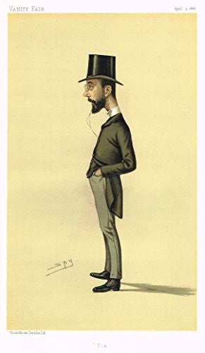 Vanity Fair SPY Caricature - TIM (TIMOTHY MICHAEL HEALY) - Chromolithograph - 1886