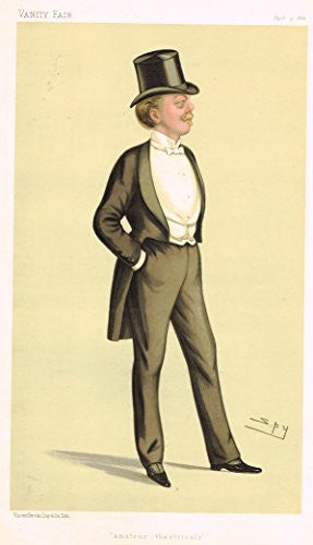 Vanity Fair SPY - AMATEUR THEATRICALS (HERBERT GARDENER, M.P.) - Chromo - 1895