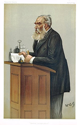 Vanity Fair SPY Portrait - MEDICAL JURISPRUDENCE - Large Chromolithograph - 1899