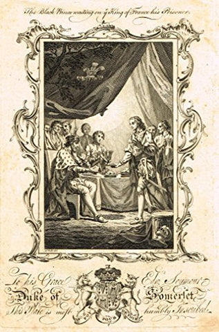 Duke of Somerset "DEATH OF WILLIAM RUFUS" - Copper Engraving - 1760