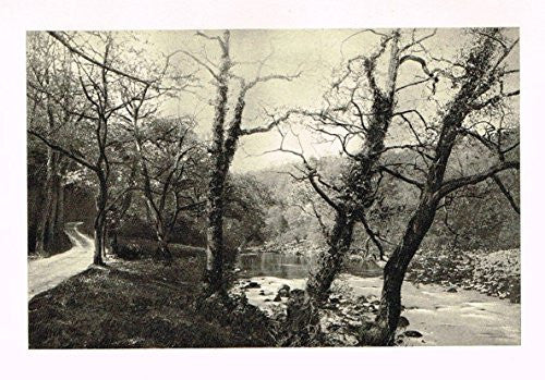 Cook's England Picturesque - "BOLTON WOODS" - Photogravure - 1899