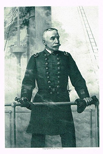 See's "Admiral Dewey at Manila Bay" - Photgravure - 1898