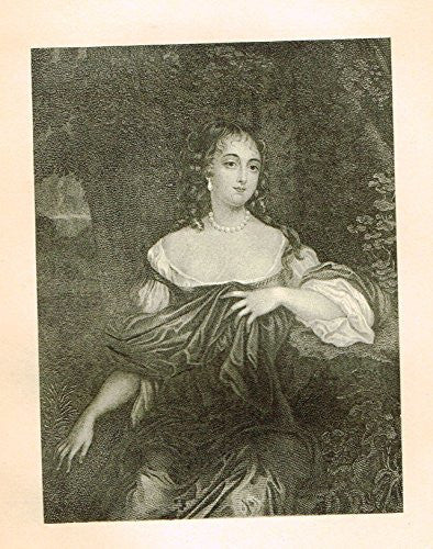 Memoires of the Court of England - "ANNE, COUNTESS OF SOUTHESK" - Photo-Etching - 1843