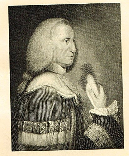 Memoires of the Court of England - GEORGE, LORD LYTTLETON - Photo-Etching - 1843