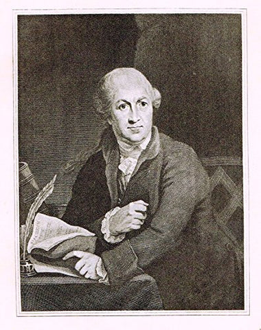 Memoires of the Court of England - DAVID GARRICK - Photo-Etching - 1843