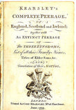 KEARSLEY'S ROYAL PEERAGE PRINT - 1799 - Graham & Kerr
