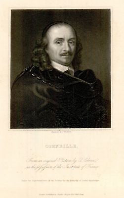 CORNEILLE  from "Gallery of Portraits" 1833