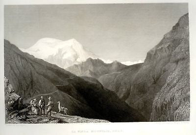 "Expedition" by Wilkes - 1858 - VINDA MOUNTAIN , PERU - Sandtique-Rare-Prints and Maps