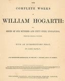 Hogarth Steel Engraving - 1861 - MOSES & PHAROH'S GIRL